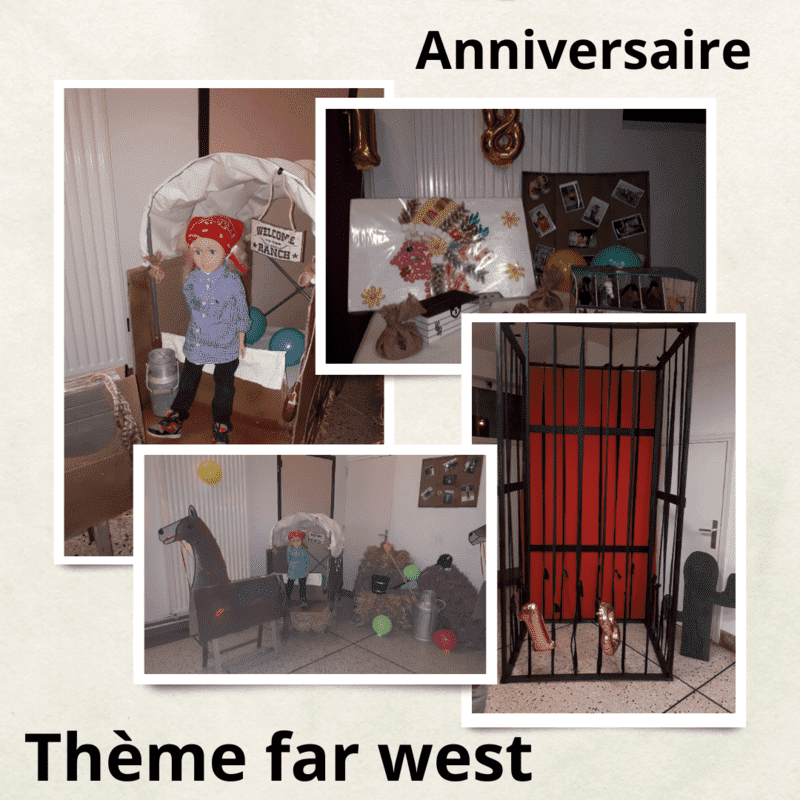 ISAFEE créations personnalisées Thème far West