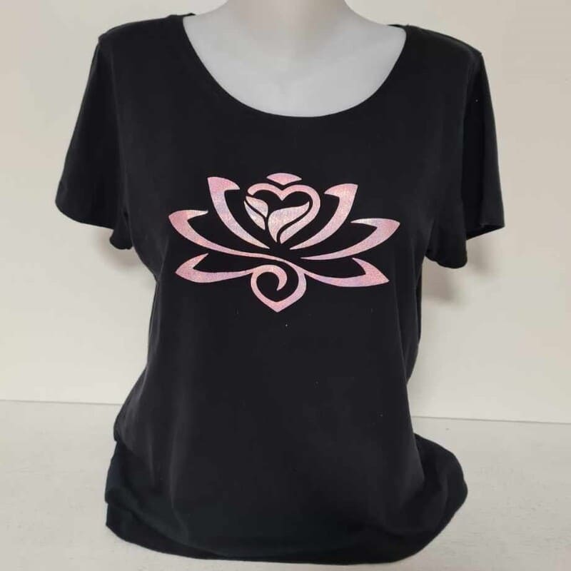ISAFEE créations personnalisées Tee-shirt lotus