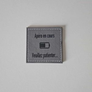 ISAFEE créations personnalisées dessous de verres en simili cuir